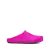 Marni Pink Fussbett Sabot Slip-on Loafers