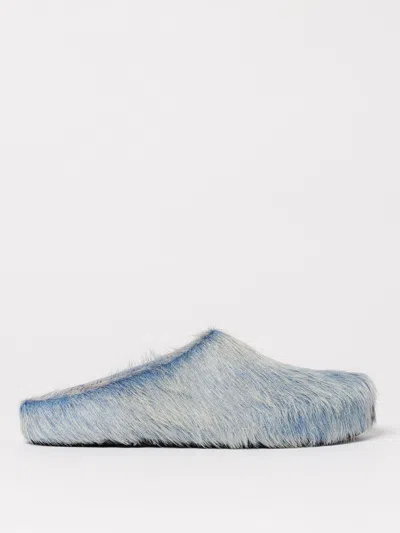 MARNI SHOES MARNI MEN COLOR GNAWED BLUE,427724011