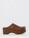Marni Brown Rubber Loafers In Brown