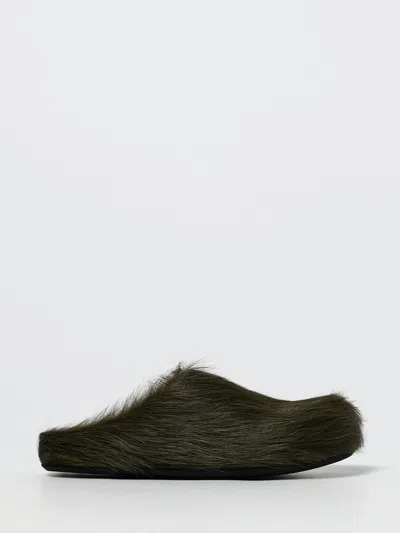 MARNI SHOES MARNI WOMAN COLOR SAGE,436356036