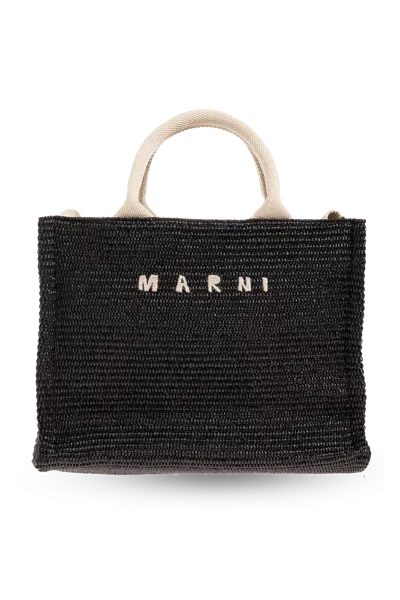 Marni Shopper Bag In Black