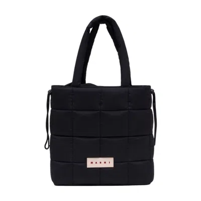 Marni Shopper Bag In Black