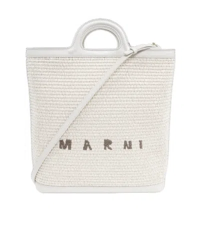 Marni Shopper Bag In White