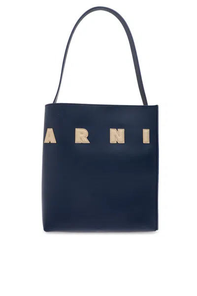 Marni Shopper Type Bag In Blue