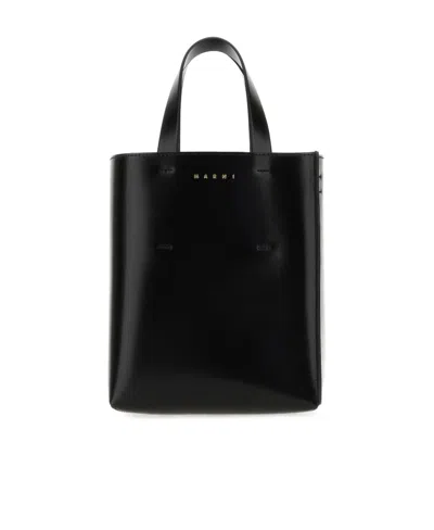 MARNI MARNI LOGO PRINTED TOTE BAG