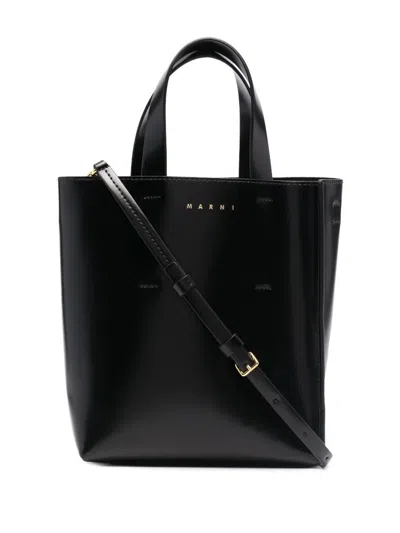 Marni Shopping Bags In Black