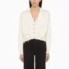 MARNI SHORT CARDIGAN WITH WHITE COTTON WEARS