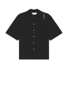 Marni Short Sleeve Shirt In Black