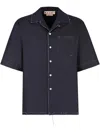 Marni Short-sleeved Denim Shirt