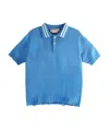 Marni Short-sleeved Polo Shirt In Blue