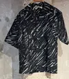 Marni Black Crayon Print Shirt In Black