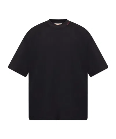 Marni Short-sleeved T-shirt In Black