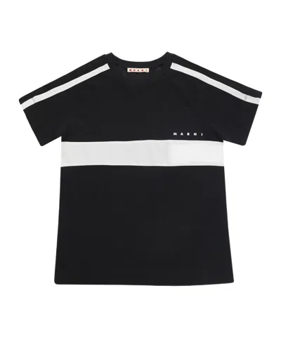 Marni Short-sleeved T-shirt In Black