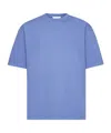 Marni Light Blue Jersey Oversized T-shirt In Blue