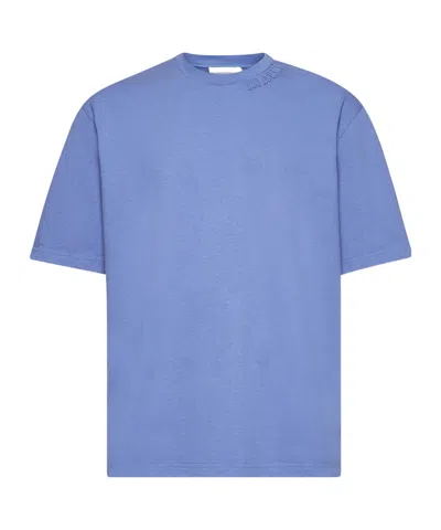 Marni Light Blue Jersey Oversized T-shirt
