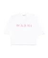 Marni Logo-print T-shirt In White