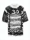 Marni Short-sleeved T-shirt With Abstract Graphic Print In Multi