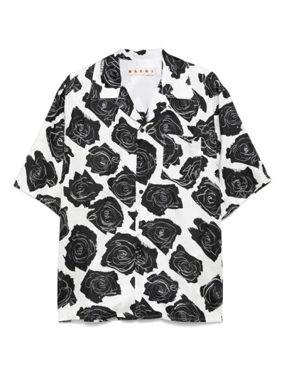 Marni Short Sleeves Shirt Clothing In White