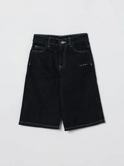 Marni Babies' Shorts  Kids Color Blue In Black