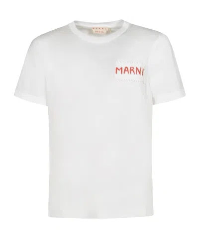 Marni Short-sleeve T-shirt In White