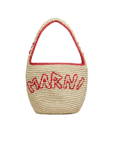 Marni Shoulder Bag In Red