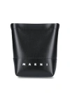 Marni Men's Shoulder Bag With Logo In Black