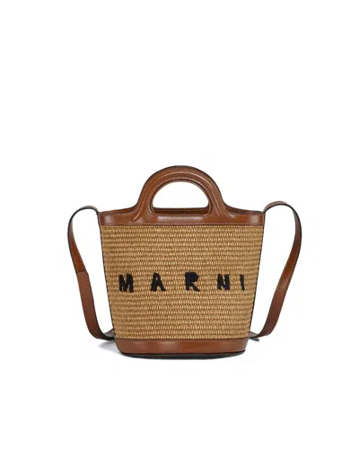 Marni Shoulder Bag In Brown