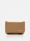 Marni Shoulder Leather Bag In Beige