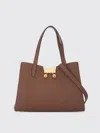 Marni Brown Trunkaroo Tote Bag In Brown
