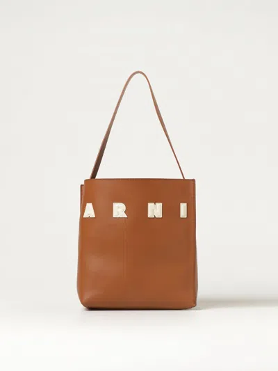 Marni Shoulder Bag  Woman Color Coffee