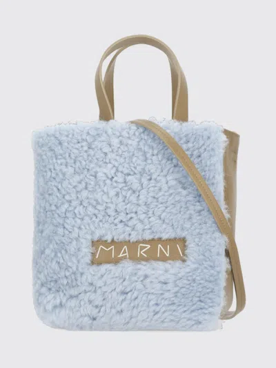 Marni Shoulder Bag  Woman Color Gnawed Blue