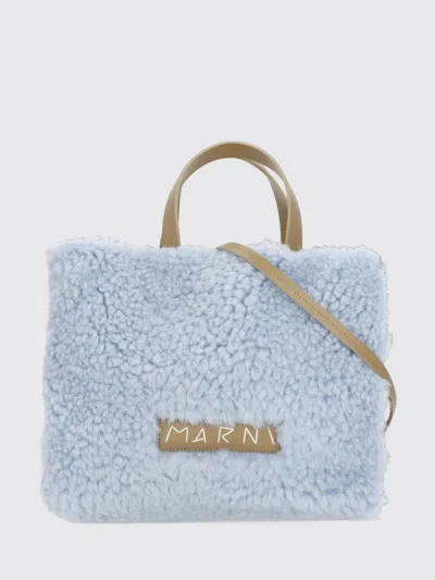 Marni Shoulder Bag  Woman Color Gnawed Blue