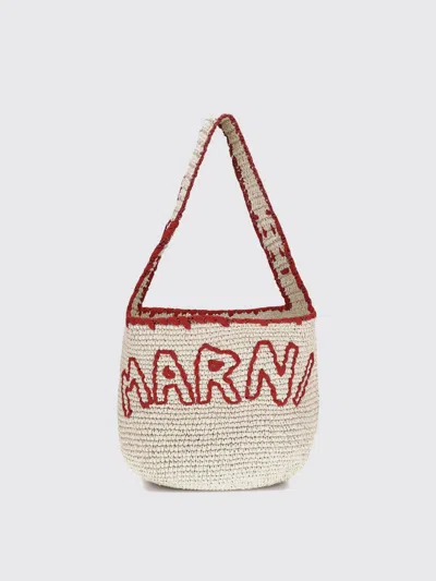 Marni Shoulder Bag  Woman Color Natural In Brown