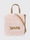 Marni Luxurious Handbag Featuring Removable Strap In Pink