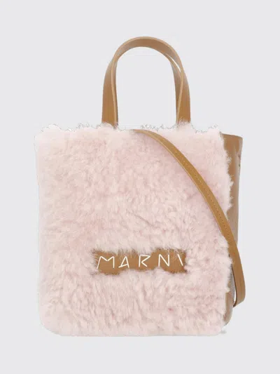 MARNI MINI BAG MARNI WOMAN COLOR PINK,H55963010