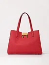 Marni Trunkaroo Tote Handbag In Red