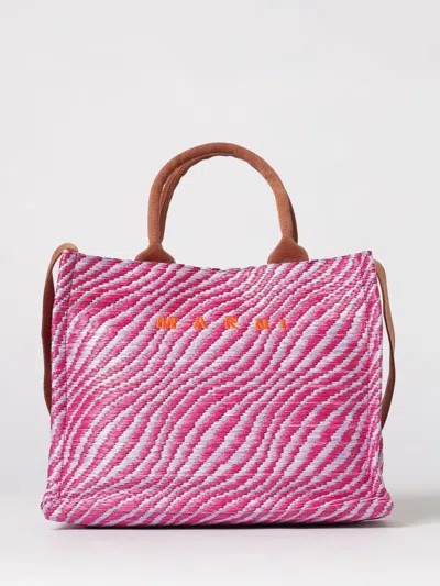 Marni Shoulder Bag Woman  In Pink