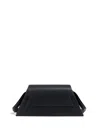 Marni Medium Shoulder Bag With Structured Shape And Adjustable Strap In Black