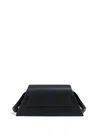 Marni Medium Shoulder Bag With Structured Shape And Adjustable Strap In Black