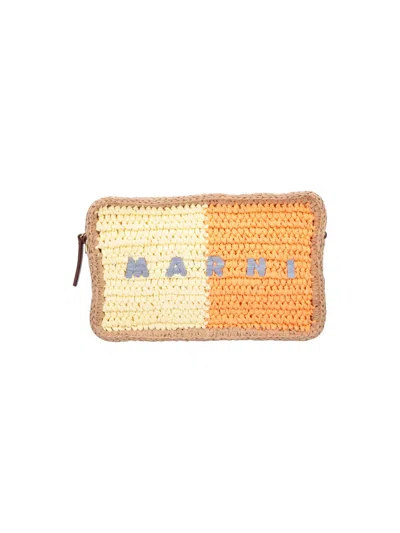 Marni Shoulder Bag Seaside In Multi