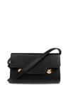 Marni Trunkaroo Flap Pochette Crossbody Bag In Black