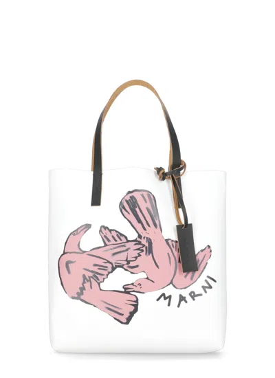 MARNI SHOULDER BAG WITH PRINT