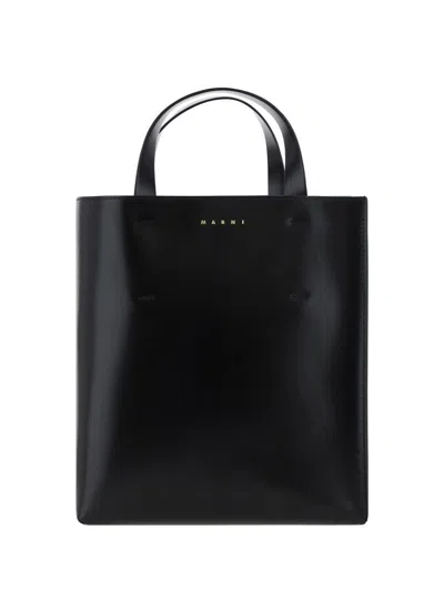 Marni Women Calfskin Museo Handbag By  In Black