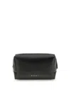 Marni Rectangular Crossbody Bag With Adjustable Strap In Black