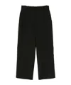 Marni Side-pockets Straight Trousers In Black