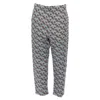 Marni Silk Floral Drop Crotch Casual Cropped Pants In Red