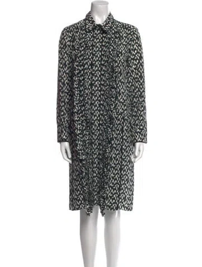 Pre-owned Marni Silk Knee-length Dress In Black