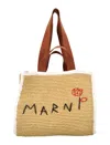 Marni Sillo Medium Shopper In Brown
