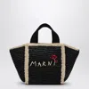 Marni Small Sillo Raffia Tote Bag
