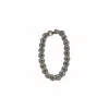 Marni Silver Chain Necklace With Maxi Rhinestones